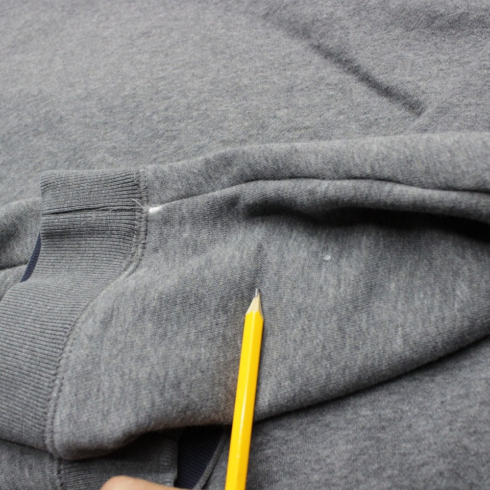 LL Bean Flannel Lined Bomber Jacket Mens 2XL Gray Zip Up Quilted Warm Pockets - Picture 7 of 8